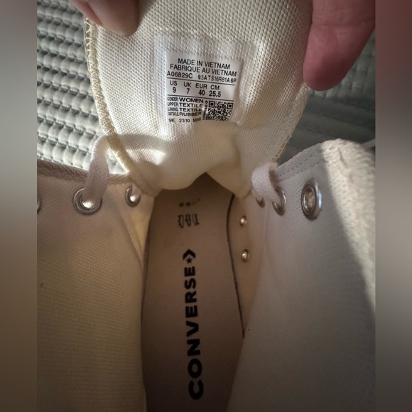 Converse Chuck Taylor All Star Lift Converse Platform Golden Butterfly Sz 9 VGUC - Picture 15 of 16